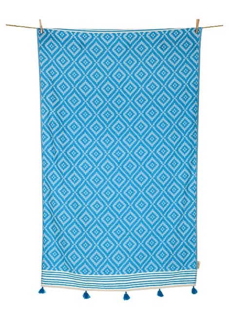MYRINA BEACH TOWEL AELIA ANNA | 21720TURQUOISE